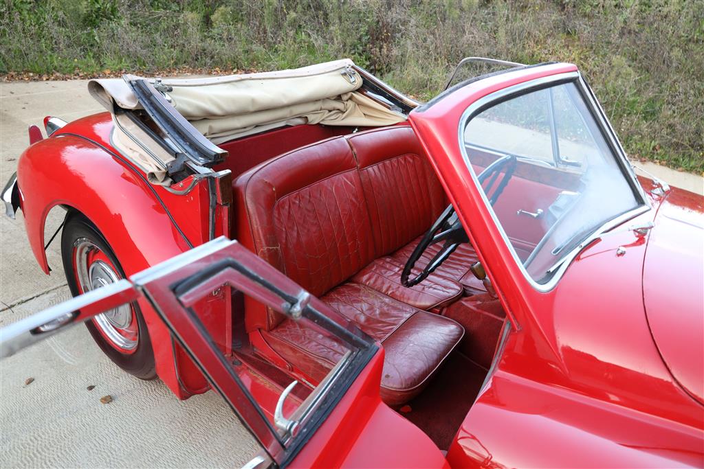 A 1955 Jaguar XK140 DHC